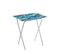 Don Hierro - Table Pliante Avec Plateau Amovible, Petite Table D'appoint Pliante Pour Cuisine, Camping, Terrasse, Jardin, Ada-65 Multicolore