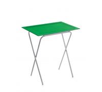 Don Hierro - Table Pliante Avec Plateau Amovible, Petite Table D'appoint Pliante Pour Cuisine, Camping, Terrasse, Jardin, Ada-Vert Vert
