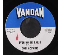 DON HOPKINS - evening in paris / angel, angel from above 45 rpm single