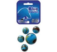 Don Juan Blue Dolphin Marbles 21 Pièces 16 + 25 mm