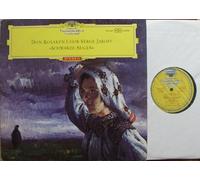 DON KOSAKEN CHOR SERGE JAROFF - DON KOSAKEN CHOR SERGE JAROFF "SCHWARZE AUGEN" / 1963 / Bildhülle mit ORIGINAL Innenhülle / Deutsche Grammophon Gesellschaft # 136367 / Deutsche Pressung / 12" Vinyl Langspiel Schallplatte