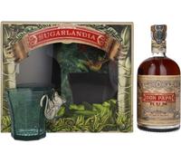 Don Papa Small Batch Rum 7 Years Old 40% Vol. 0,7l in Giftbox with glass