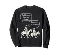 Don Quichotte Chevalier Errant Littéraire Humour Livre Cadeau Amoureux Sweatshirt