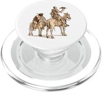 Don Quichotte et Sancho Panza PopSockets PopGrip pour MagSafe