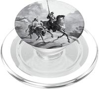 Don Quichotte et Sancho se déplaçant par Gustave Dore (1863) PopSockets PopGrip pour MagSafe