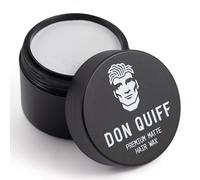 Don Quiff | Cire Capillaire Premium Matte | Produit Coiffant pour Hommes et Femmes | Tenue Flexible, Redéfinissable, Facile à Coiffer | Base de Cire d'Abeille | Fabriqué en europe