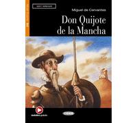 Don Quijote de la Mancha (B2) Avec ressources numériques et audio en ligne - Miguel de Cervantes Saavedra - Cideb Black Cat - broché - Méthode de langue