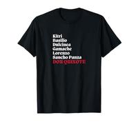 DON QUIXOTE Ballet Personnages principaux Cast List Play Graphic T-Shirt