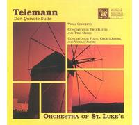 Don Quixote Suite / Viola Concerto in G / Flute Concerto in E / Concerto in B for Two Flutes & Two Oboes