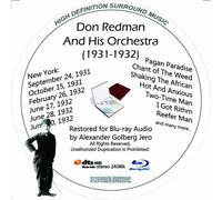 Don Redman (1931-1932) Restauré pour Blu-ray Audio