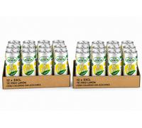 DON SIMON Lemon Tea, Pack of 12 x 33 cl (Lot de 2)
