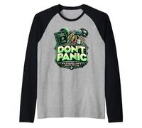 Don´t Panic Coral Reef Tank Zoanthid Shirt Manche Raglan