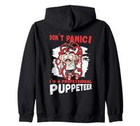 Don´t Panic! I´m A Puppeteer Puppeteering Puppet Owner Sweat à Capuche