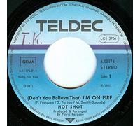 (Don´t You Believe That)I´m On Fire/Same (Instr.)(7" Vinyl Single)(1981)(Teldec 6.13176)