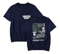 Don Toliver Hardstone Psycho Tour T-Shirt Unisexe à Manches Courtes, Tee pour Musique Fans,Bleu,4XL