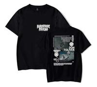Don Toliver Hardstone Psycho Tour T-Shirt Unisexe à Manches Courtes, Tee pour Musique Fans,Noir,4XL