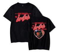 Don Toliver Love Sick Tour T-Shirt Unisexe à Manches Courtes, Tee pour Musique Fans,Noir,XS