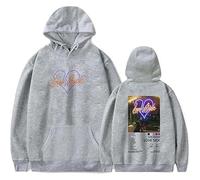 Don Toliver Merch Love Sick Album Sweats à Capuche pour Hommes Femmes, Longues Hoodies,Gris,4XL