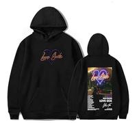 Don Toliver Merch Love Sick Album Sweats à Capuche pour Hommes Femmes, Longues Hoodies,Noir,S