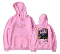 Don Toliver Merch Love Sick Album Sweats à Capuche pour Hommes Femmes, Longues Hoodies,Rose,XL