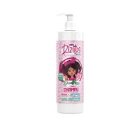 Dona Flora - Shampooing Mis Risitos Kids - 500ml - Soin Doux et Démêlant pour Enfants - Enrichi en Aloe Vera, Karité, Coco et Bambou