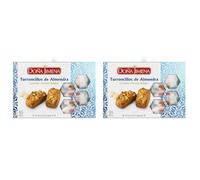 DOÑA JIMENA - Turroncillos croquants, qualité suprême, gourmandises typiques de Noël, recette artisanale, 250g (Lot de 2)