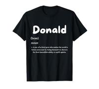 Donald Definition Personalized Trump Name Costume for Donald T-Shirt