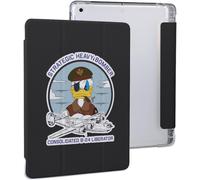 Donald Duck Ipad Case 2020 Antichoc Veille/Réveil Automatique Ipad 10.2in Réglage De L'angle Mignon Transparent Personnage Housse De Protection