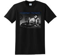 Donald Fagen T-T-Shirts à Manches Courtes The Nightfly Vinyl CD Cover Small Medium Large Or XL(Large)