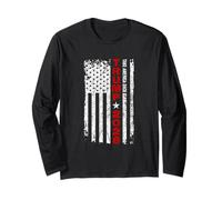 Donald Trump 2028 Take America Back Election Drapeau américain Manche Longue
