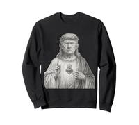 Donald Trump as Jesus - Foi et patriotisme pour les chrétiens Sweatshirt