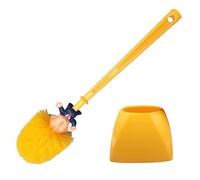 Donald Trump Brosse WC avec support Brosse de nettoyage pour salle de bain Cadeau amusant (A)