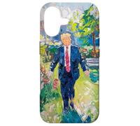 Donald Trump Impressionnisme Art Mouvement Portrait Peinture Coque pour iPhone 17