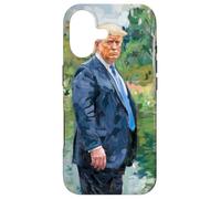 Donald Trump Impressionnisme Art Mouvement Portrait Peinture Coque pour iPhone 17