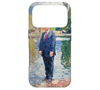 Donald Trump Impressionnisme Art Mouvement Portrait Peinture Coque pour iPhone 17 Pro