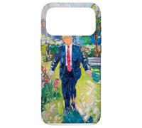 Donald Trump Impressionnisme Art Mouvement Portrait Peinture Coque pour iPhone 17 Pro Max