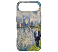Donald Trump Impressionnisme Art Mouvement Portrait Peinture Coque pour iPhone Air