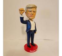 Donald Trump Keep Fighting Bobblehead Patriot Merch Trump Merchandise Trump Collectibles Trump 2024 Bobblehead Cadeaux pour les supporters Trump et les Américains patriotiques