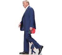 Donald Trump Walks - Figurine en carton 91x197 cm