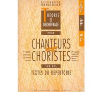 DONALDSON ELISABETH - THEORIE ET DECHIFFRAGE POUR CHANTEURS ET CHORISTES