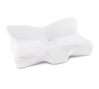 DONAMA Oreiller cervical pour le cou et les épaules, oreiller en mousse à mémoire de forme, oreiller ergonomique de soutien du cou