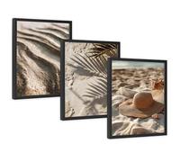 Donari Lot de posters Portugal - Tableaux muraux modernes avec motifs méditerranéens - Lisbonne, Algarve et Porto - Idée cadeau pour les fans du Portugal avec et sans cadre (motif 5, 21 x 30 cm, sans