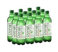 Donat mg Eau Minerale Naturelle Riche en Magnesium - 500mg de Magnesium dans 500 ml - Naturellement Pétillante -12 x 0,5L
