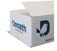 Donath Boulettes d'énergie Classiques dans Un Filet Bio - Boules de Graisse dans Un Filet Bio - 100 g par boulettes - avec Graisse puissante - Nourriture précieuse pour Oiseaux Sauvages Toute l'année