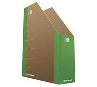 DONAU Boîte de rangement en carton pour documents Format A4 Vert/Format A4/80 Format A4 Poids (g/m²) 800