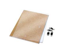 DONAU Cadre photo sans cadre - 50 x 70 cm - Avec clips - Plexiglas - Pour salon, salle à manger, cuisine, poster, puzzle, photos