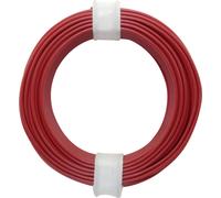 Donau Elektronik 105-0 Fil de câblage 1 x 0.20 mm² rouge 10 m