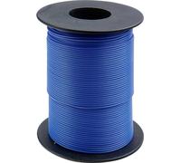 Donau Elektronik 105-2-100 Fil de câblage 1 x 0.20 mm² bleu 100 m