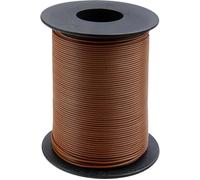 Donau Elektronik 105-8-100 Fil de câblage 1 x 0.20 mm² marron 100 m