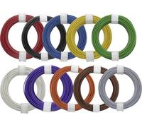 Donau Elektronik 105-MIX Fil de cuivre multicolore 1 set
